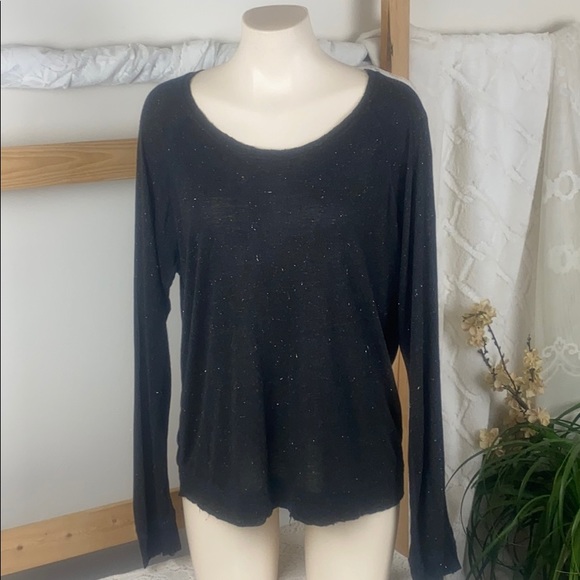 Current/Elliott The Letterman Long Sleeve Top - Picture 1 of 5